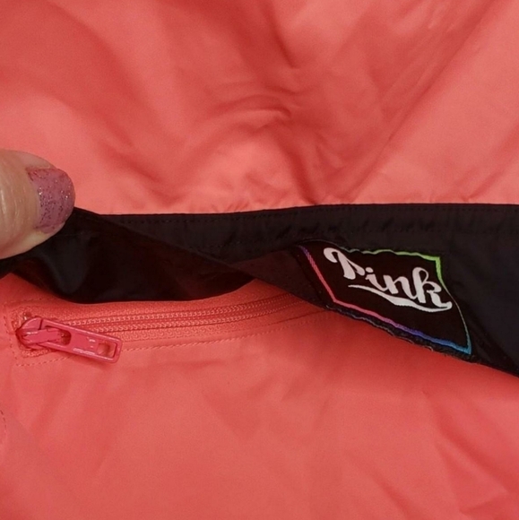 Victoria Secret VS Pink Brand Lightweight Hooded Windbreaker Size XS/S - Picture 4 of 9